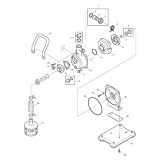 Makita EPH1000 1'' High Pressure 4 Stroke Water Pump Spare Parts EPH1000