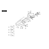 Makita ES161 Corded 110v 240v Electric Chainsaw Spare Parts ES161