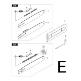 Makita ES1800 Petrol Chainsaw Spare Parts ES1800