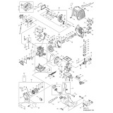 Makita EX2650LH1 Petrol Brush Cutters Spare Parts EX2650LH1
