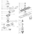Festool 202090 Lrs 400 Compressed Air Orbital Sander Spare Parts 202090