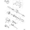 Makita GS5000 110 & 240 Volt 125mm Straight Grinder Spare Parts GS5000