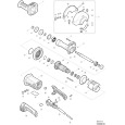 Makita GS6000 110 & 240 Volt 150mm Straight Grinder Spare Parts GS6000