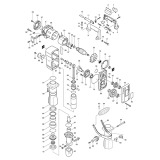 Makita HM1303 Demolition Hammer Spare Parts