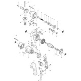 Makita HP2033 20mm Hammer Drill Spare Parts