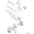 Makita HR166D 10.8v Cxt Slide Sds+ Plus Hammer Drill Spare Parts