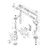 Makita HR3520 Rotary Demolition Breaker Spare Parts