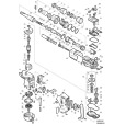 Makita HR4001C 40mm Sds Max Rotary Hammer Spare Parts