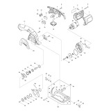 Makita HS300D Cordless 85mm Tile/glass Cutter Spare Parts HS300D