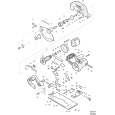 Makita HS7601 110 & 240 Volt 190mm Circular Saw Spare Parts