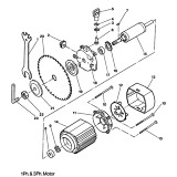 DeWalt DW1501----H Type 1 Radial Arm Saw Spare Parts DW1501----H