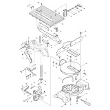 Scheda Ricambio Makita 419222-5 Per Seghetto Mitra LS1214L E LS1013L - Originale Giappone