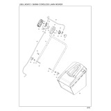 Makita LM381D 38cm Corded 110v 240v Lawnmower Spare Parts LM381D