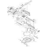 Makita LS0714L Corded 190mm Slide Compound Mitre Saw 110v & 240v Spare Parts LS0714L