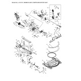 Makita LS1019 110 & 240 Volt 260mm Slide Compound Mitre Saw Spare Parts LS1019