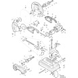 Makita LW1400 110 & 240 Volt 355mm Portable Metal Cutting Cut-off Chop Saw Spare Parts LW1400