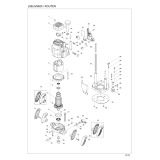 Makita M3600 110v 240v Corded Router Spare Parts M3600