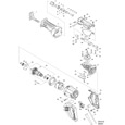 Makita M4501 Cordless Reciprocating Saw 110v & 240v Spare Parts M4501