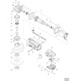 Makita M9502R Corded 4-1/2'' Angle Grinder 110v & 240v Spare Parts M9502R