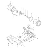 Makita ML140 Cordless Pivoting Head Flashlight 14.4v Spare Parts