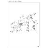 Makita MS245.4CE Brush Cutter Spare Parts MS245.4CE