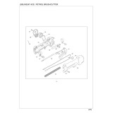 Makita MS247CE Brush Cutter Spare Parts MS247CE