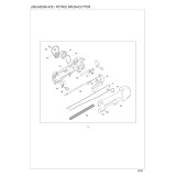 Makita MS248.4CE Brush Cutter Spare Parts MS248.4CE