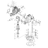 Makita MT361 Corded Router 110v & 240v Spare Parts