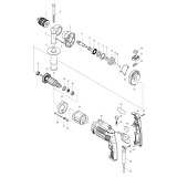 Makita MT815K 16mm Percussion Drill 240v Spare Parts