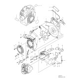 Makita PB252.4 Petrol Leaf Blower Spare Parts PB252.4