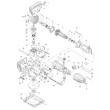 Makita PJ7000 110v Or 240v Corded Biscuit Plate Jointer Spare Parts PJ7000