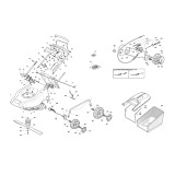 Makita PLM4601 Lawnmower Spare Parts