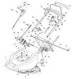 Makita PLM4603 Lawnmower Spare Parts PLM4603