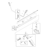 Makita RBC280 Petrol Brush Cutter Strimmer Trimmer Spare Parts RBC280