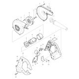 Makita UB120D Cordless Blower Vacuum Spare Parts