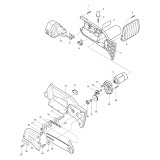 Makita UC120D Cordless Chainsaw Spare Parts UC120D