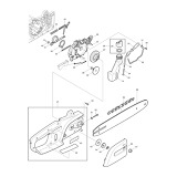 Makita UC3010A Corded 30cm (12'') Chainsaw 1500w Spare Parts UC3010A