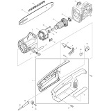 Makita UC3500A Corded 110v 240v Chainsaw Spare Parts