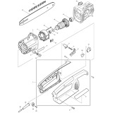 Makita UC4000A 110v 240v Corded Chainsaw Spare Parts
