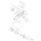 Makita UC4041A 110v 240v Chainsaw Spare Parts UC4041A