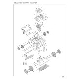 Makita UV3600 Lawn Raker Scarifier Spare Parts UV3600