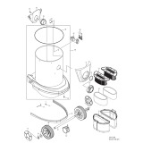 Makita VC3211M 110 & 240 Volt 32l Wet & Dry M-class Dust Extractor Spare Parts VC3211M