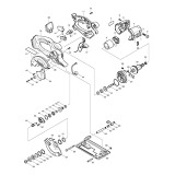 Makita BCS550 Cordless 136mm Circular Saw Spare Parts