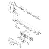 Makita BFL121F 12v 3/8 Angle Drill Spare Parts