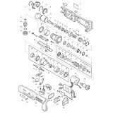 Makita BFL301R 14.4v Cordless Angle Screwdriver Spare Parts BFL301R