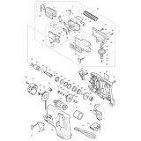 Makita BFR440 14.4v Cordless Li-ion Auto-feed Screwgun Spare Parts