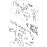 Makita BFR440 14.4v Cordless Li-ion Auto-feed Screwgun Spare Parts BFR440