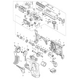 Makita BFR540 14.4v Auto-feed Screwgun Spare Parts