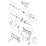 Makita BGD800 Cordless 18v Lxt Die Grinder Spare Parts