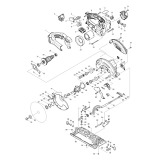 Makita BHS630 Cordless 18v 165mm Circular Saw Spare Parts